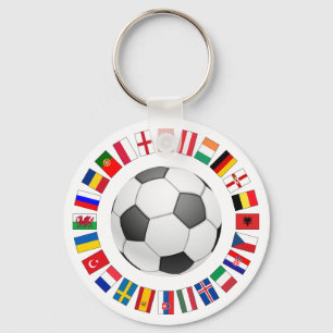Europees kampioenschap voetbal Football 2016 Sleutelhanger