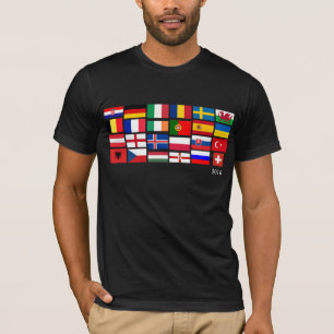 Europees kampioenschap voetbal Football 2016 T-shirt