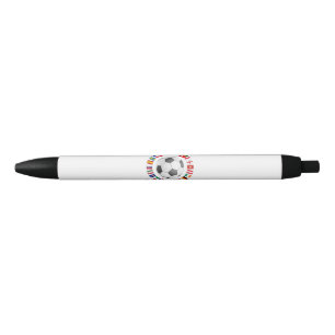 Europees kampioenschap voetbal Football 2016 Zwarte Inkt Pen