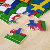 Europees kampioenschap voetbal in Football Legpuzzel (Zijkant)