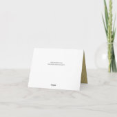  Europees kerstfeest Feestdagen Kaart (Achterkant)