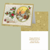  Europees kerstfeest Feestdagen Kaart