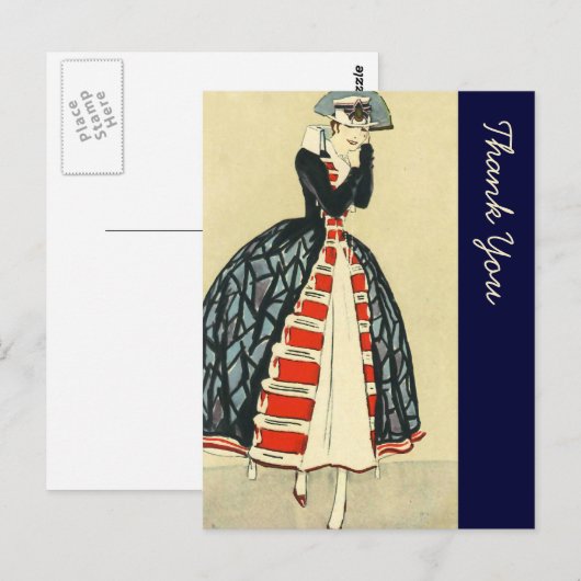  Europees militair gestormd speldenkussen Briefkaart (Voorkant / Achterkant)