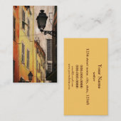 europees model voor visitekaartjes voor straatschr (Voorkant / Achterkant)