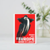 Europees Poster voor racismebestrijding bij de Gro Briefkaart (Staand voorkant)