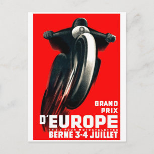 Europees Poster voor racismebestrijding bij de Gro Briefkaart