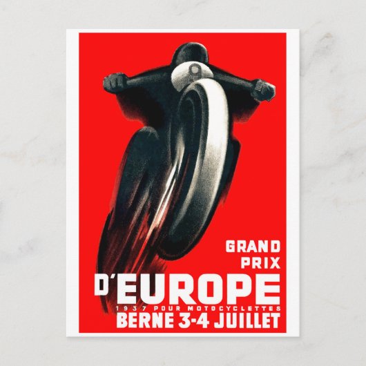 Europees Poster voor racismebestrijding bij de Gro Briefkaart (Voorkant)