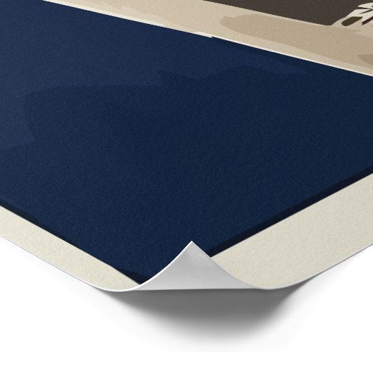 Europees Poster voor reizen (Hoek)