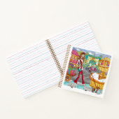 Europees reismeisje in het Notitieboek Rome (Binnen)