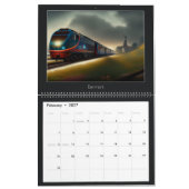 Europees reisrooster kalender (Feb 2027)
