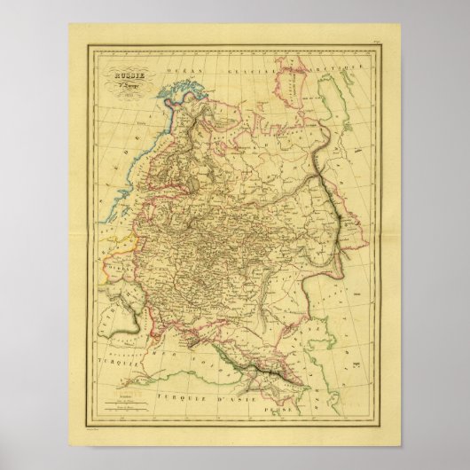 Europees Rusland 3 Poster (Voorkant)