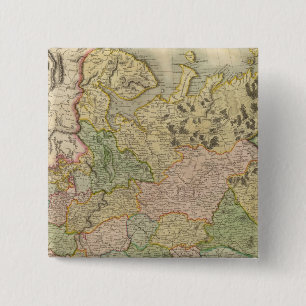 Europees Rusland Vierkante Button 5,1 Cm
