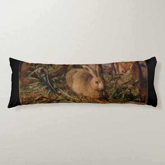 Europees Schilderkonijn Jaar 2023 Body Pillow Lichaamskussen (Voorkant)