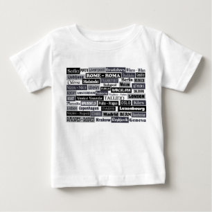 Europees shirt voor reizigers - kies stijl en kleu