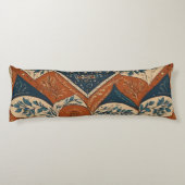 Europees traditioneel naadloos patroon lichaamskussen (Achterkant)