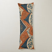 Europees traditioneel naadloos patroon lichaamskussen (Achterkant (Verticaal))