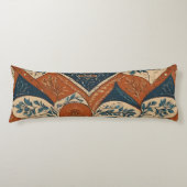 Europees traditioneel naadloos patroon lichaamskussen (Voorkant)