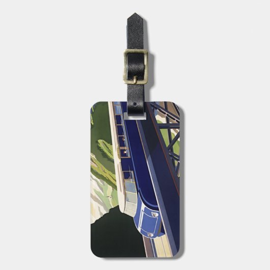  Europees treinverkeer Bagagelabel (Voorkant verticaal)