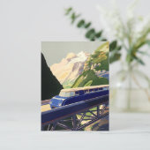  Europees treinverkeer Briefkaart (Staand voorkant)