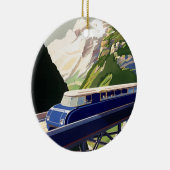  Europees treinverkeer Keramisch Ornament (Rechts)