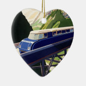  Europees treinverkeer Keramisch Ornament (Rechts)