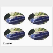 Europees treinverkeer Ovale Sticker (Vel)