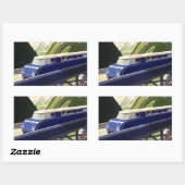  Europees treinverkeer Rechthoekige Sticker (Vel)