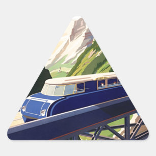  Europees treinverkeer Sticker