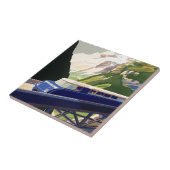  Europees treinverkeer Tegeltje (Zijkant)