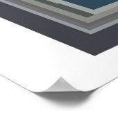 Europees venster  architectonische kunst poster (Hoek)