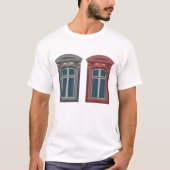 Europees venster architectonische kunst t-shirt (Voorkant)