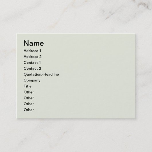 Europese architectuur visitekaartje (Voorkant)