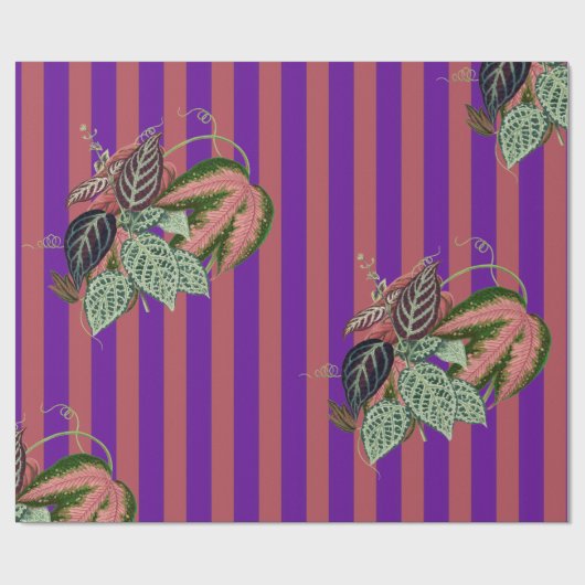 Europese aubergine cadeaupapier (Vlak)