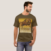 europese biison t-shirt (Voorkant volledig)