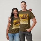 europese biison t-shirt (Unisex)