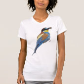 Europese bijeneter vogel vrouwen T-shirt (Voorkant)