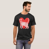 Europese Birmese kat T-shirt (Voorkant volledig)