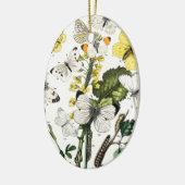  Europese botervliegen Keramisch Ornament (Links)