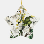  Europese botervliegen Keramisch Ornament (Voorkant)