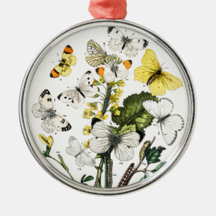  Europese botervliegen Metalen Ornament