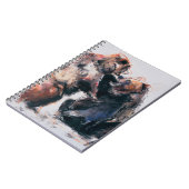 Europese bruine Beren 2001 Notitieboek (Linkerzijde)