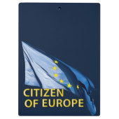 Europese burger klembord (Achterkant)