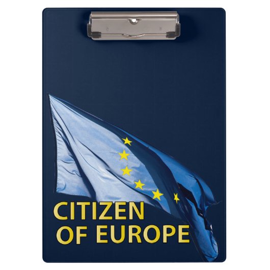 Europese burger klembord (Voorkant)