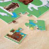 Europese Cartoon Legpuzzel (Zijkant)