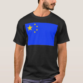 Europese Chinese vlag. T-shirt