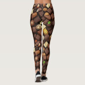 Europese Chocolade Leggings (Achterkant)