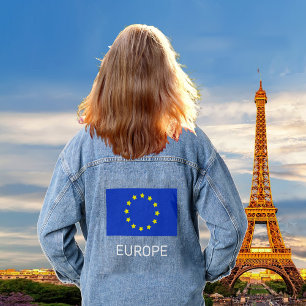 Europese denim jas jacket