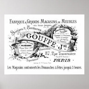 Europese fabrikant reclame Poster