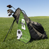 Europese Football Fans Golfhanddoek (Groen)