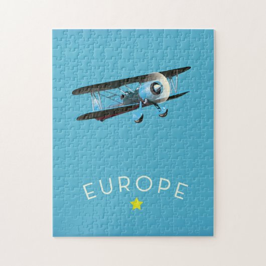 Europese Gouden Ster Legpuzzel (Verticaal)
